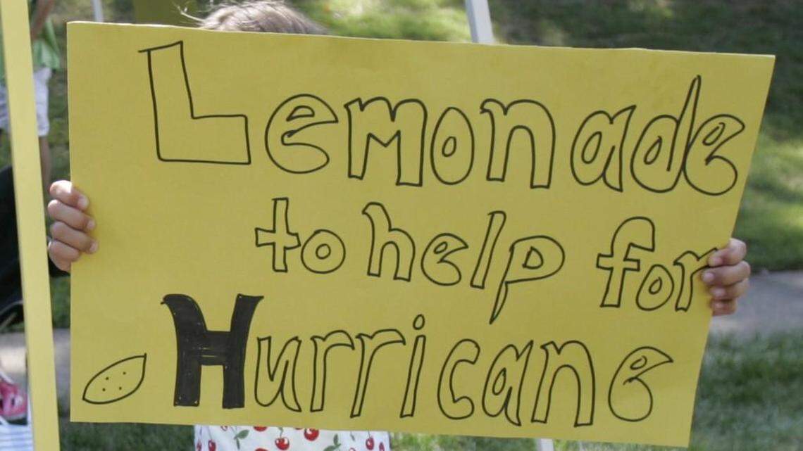 When life gave Houston lemons, Triangle kids made lemonade