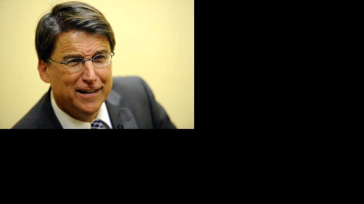 
The N.C. Democratic Party held a news conference Tuesday, April 7, 2015, to blame Gov. Pat McCrory for tax changes they say are causing many middle class families to pay more.
