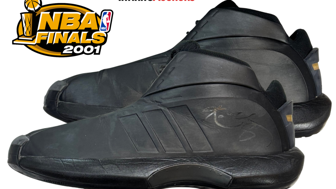 Kobe Bryant's Series-Clinching NBA Finals Sneakers Could Become One of the Most Watched Sports Memorabilia Auctions of the Year 