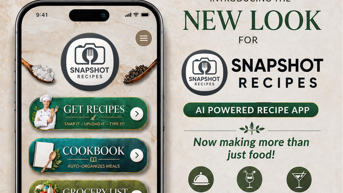 Medical Care Technologies Inc. (OTC PINK:MDCE) Unveils Snapshot Recipes Redesign with Advanced AI, Beverage Integration, and Smart Cookbook Features 