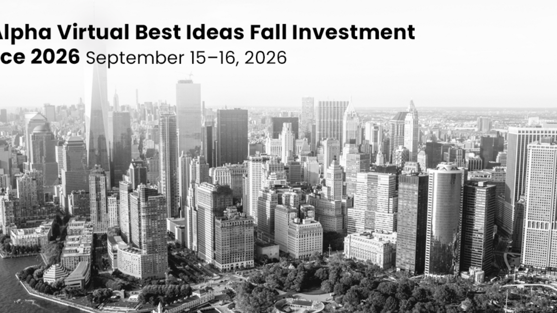 iAccess Alpha Virtual Best Ideas Fall Investment Conference Begins Today with Updated Presentation Schedule 