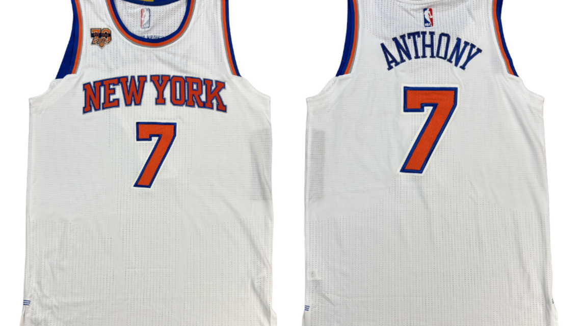 As Fanatics Fest Takes Over New York, Carmelo Anthony's Final Knicks Game-Worn Jersey Drops at Infinite Auctions - OTC PINK:MDCE 