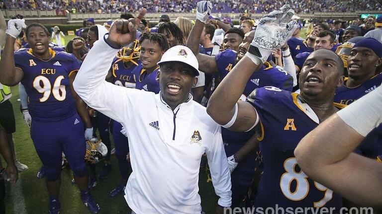 ECU rolls over UNC