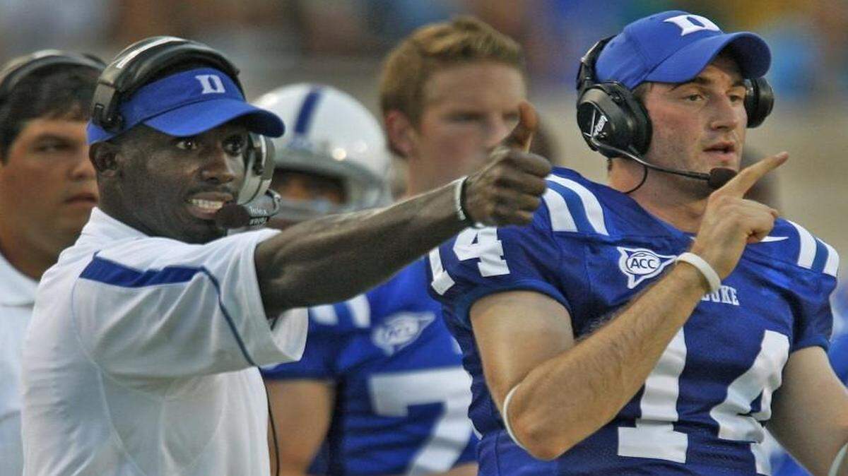 East Carolina hired Duke offensive coordinator Scottie Montgomery to be its new head football coach, the school announced Sunday night.