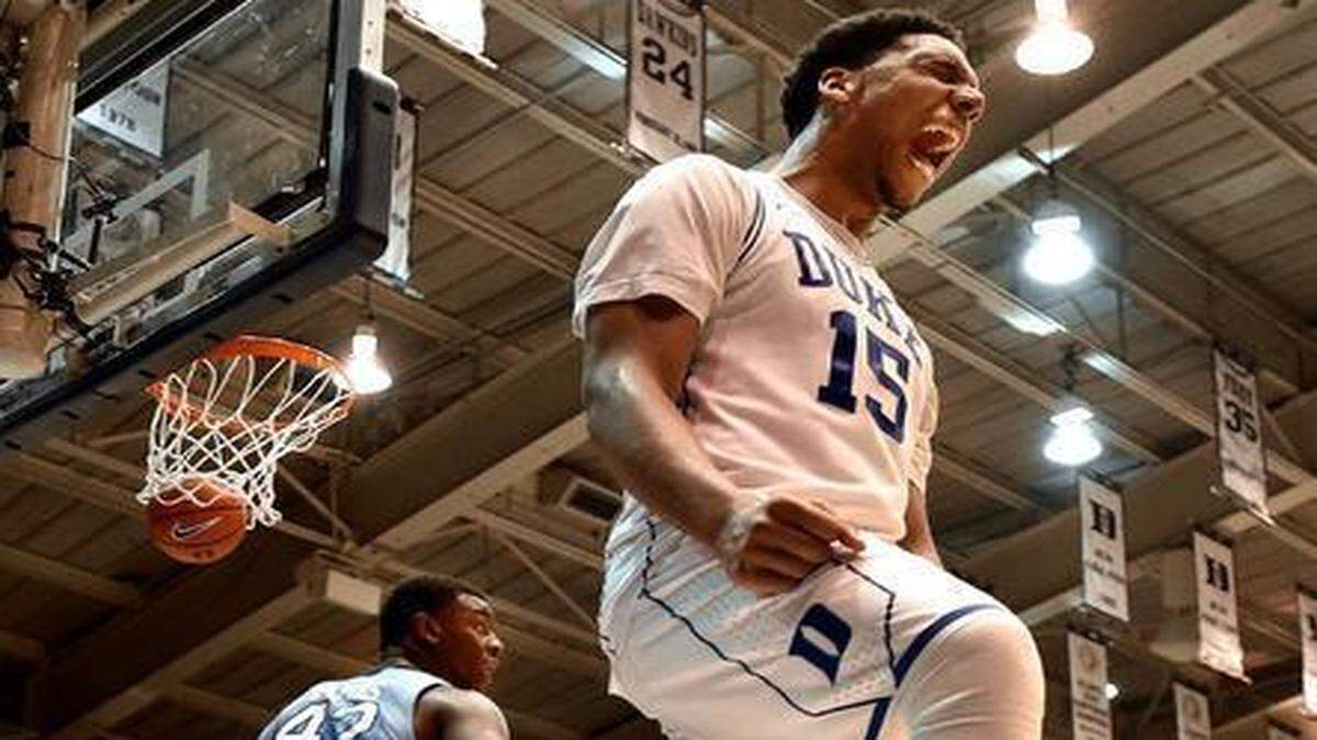 
Duke’s Jahlil Okafor ready to take his place among ACC giants.
