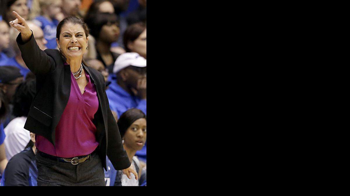 
Duke coach Joanne P. McCallie calls the Blue Devils’ rivalry with Maryland “a really, really special thing.” The longtime rivals face each other Saturday in Spokane, Wash., in the Sweet 16 of the NCAA women’s basketball tournament.
