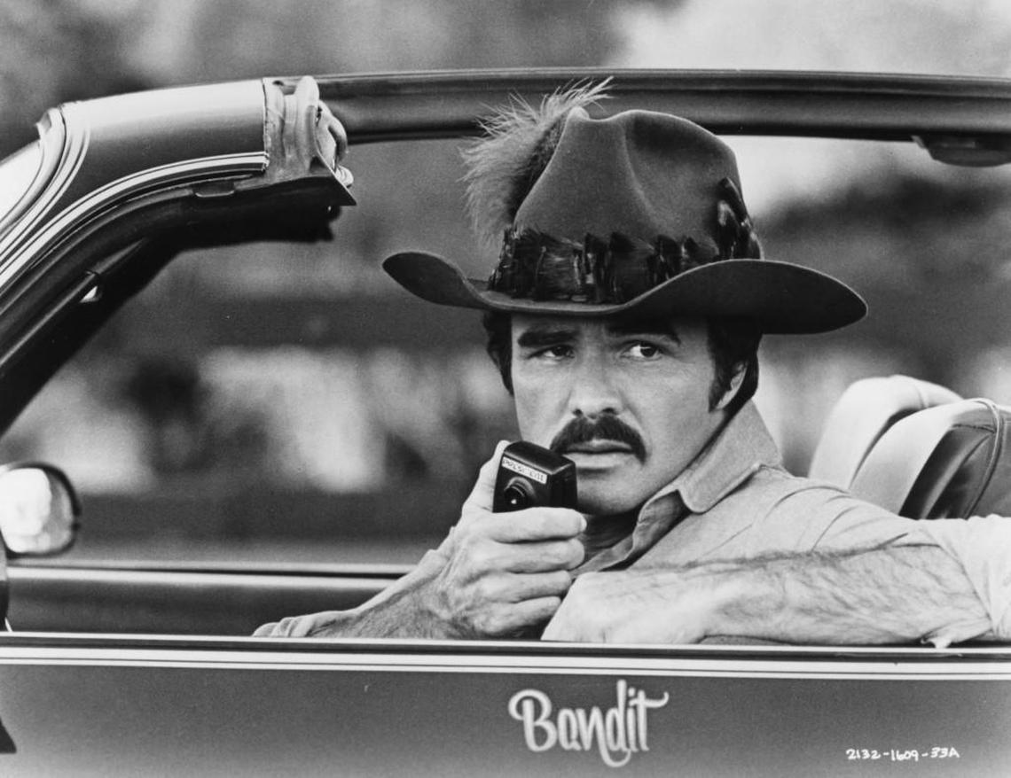 Burt Reynolds in “Smoky and the Bandit II,” where Reynolds drives a 1980 Trans Am. The Cary theater is showing several Burt Reynolds movies Nov. 29 and 30 to pay tribute to the actor who died in September. On Nov. 30, “Smokey and the Bandit” will show at 7 p.m.