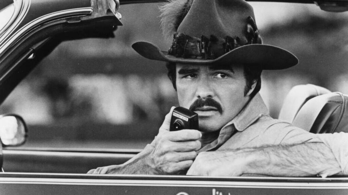 Burt Reynolds in “Smoky and the Bandit II,” where Reynolds drives a 1980 Trans Am. The Cary theater is showing several Burt Reynolds movies Nov. 29 and 30 to pay tribute to the actor who died in September. On Nov. 30, “Smokey and the Bandit” will show at 7 p.m.
