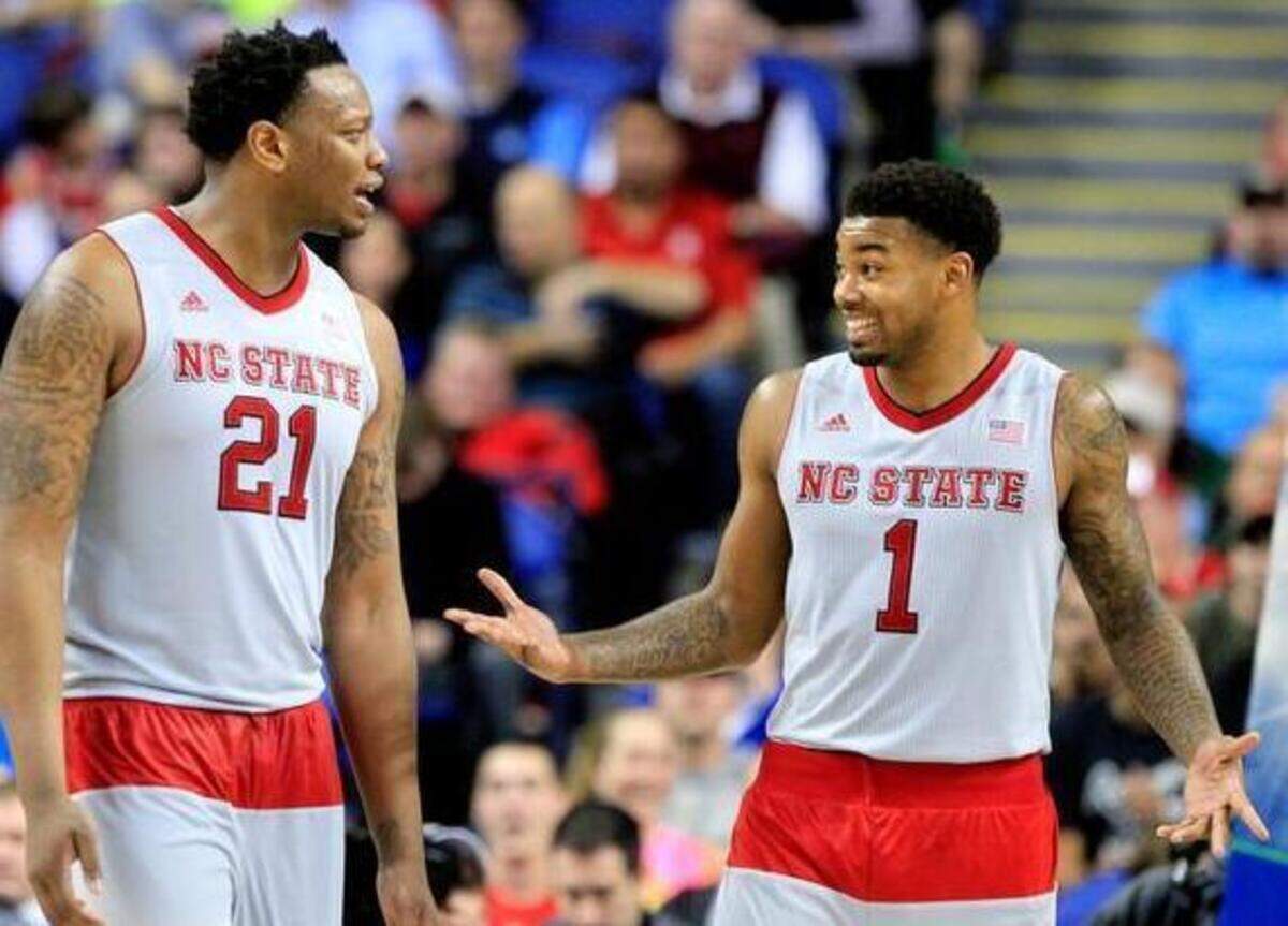 
Could N.C. State's Trevor Lacey, right, BeeJay Anya and the Wolfpack have an NCAA date with Kentucky? Or a trip out West? 
