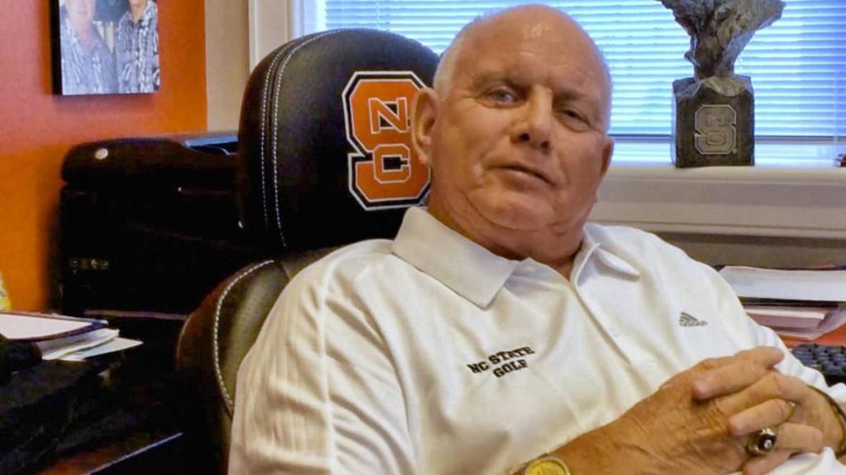 N.C. State’s Richard Sykes guided the Wolfpack’s golf program for 46 years before retiring in 2017.