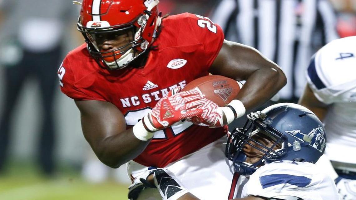 N.C. State redshirt freshman running back Johnny Frasier will miss the rest of the year after shoulder surgery.