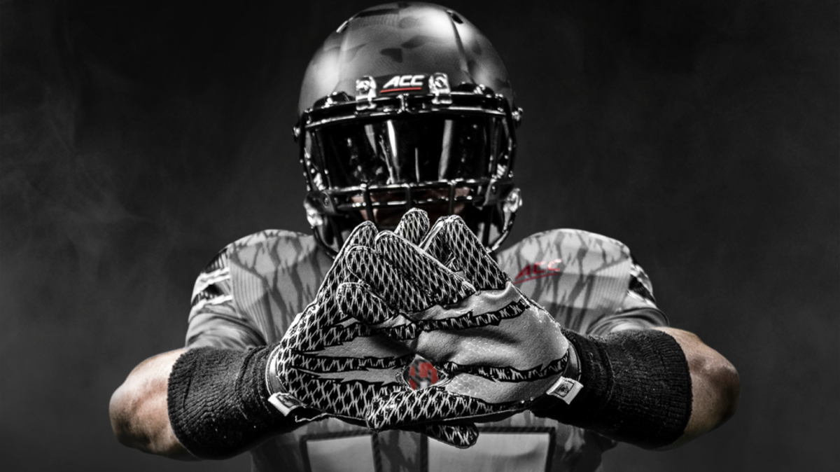 N.C. State unveiled gray uniforms on Thursday to be worn later in the season on Military Appreciation Day.