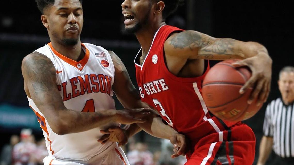 N.C. State’s Terry Henderson, right, is seeking a sixth year of eligibility from the NCAA.