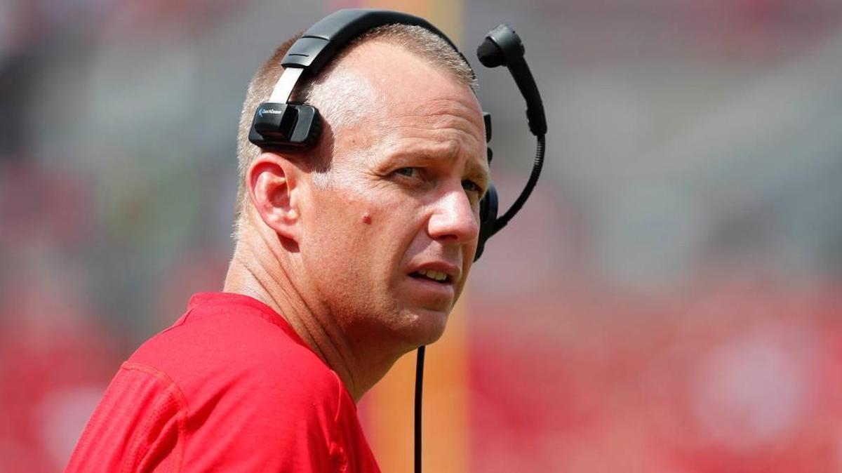 N.C. State head coach Dave Doeren watches during the second half of N.C. State's 49-16 victory over Furman at Carter-Finley Stadium on Sept. 16, 2017.