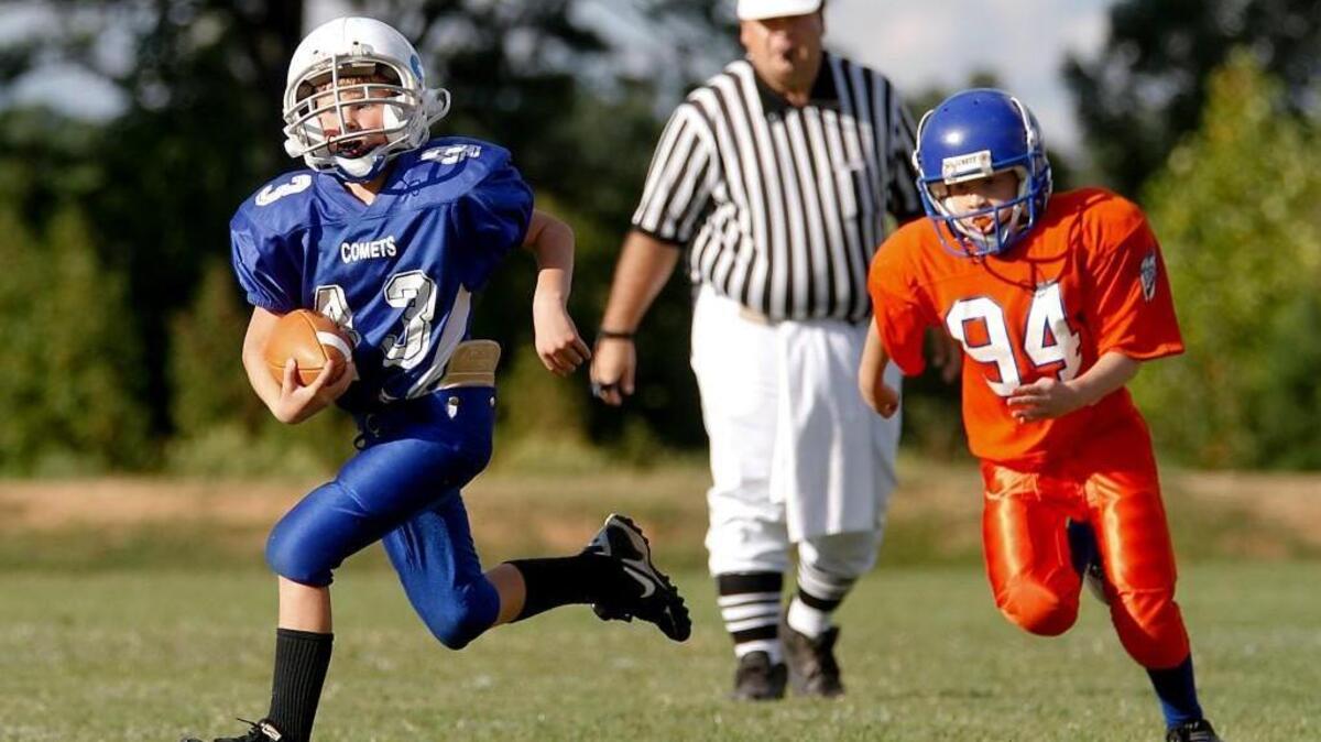 A Wake Forest Baptist Medical Center study showed number of head impacts young football players had during various drills.