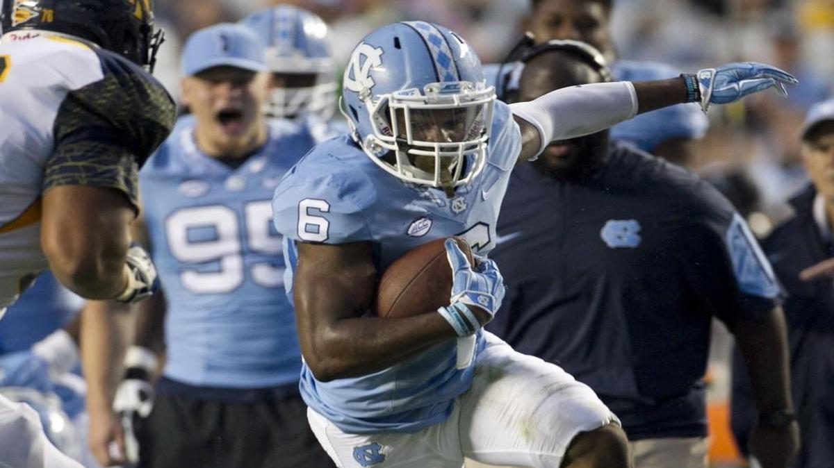 
North Carolina cornerback M.J. Stewart has been suspended indefinitely and will miss the team's game on Saturday against Wake Forest, the school announced on Thursday.
