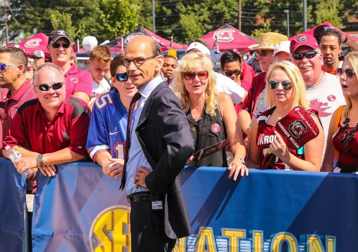 Paul Finebaum was on the road five days every week during the 2019 college football season, on assignment for ESPN and SEC Network. But he said he’s not sure what could make him get on an airplane right now.