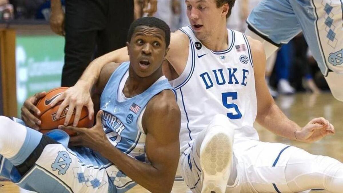 Duke and North Carolina are atop the latest ACC power rankings, but the Blue Devils have the edge after their victory against the Tar Heels last Thursday at Cameron Indoor Stadium.