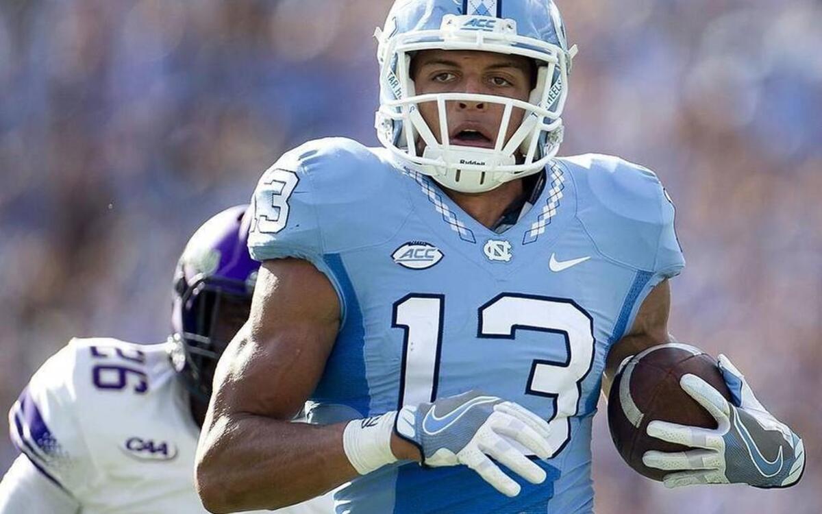 After entering last weekend without a reception longer than 20 yards, Mack Hollins caught a 71-yard touchdown pass during UNC’s 56-28 victory against James Madison.