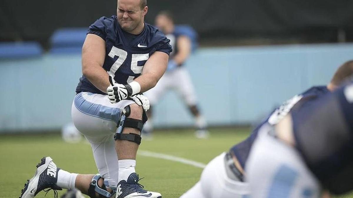 UNC returns four starters on the offensive line, including Bentley Spain, but there are questions at right guard.