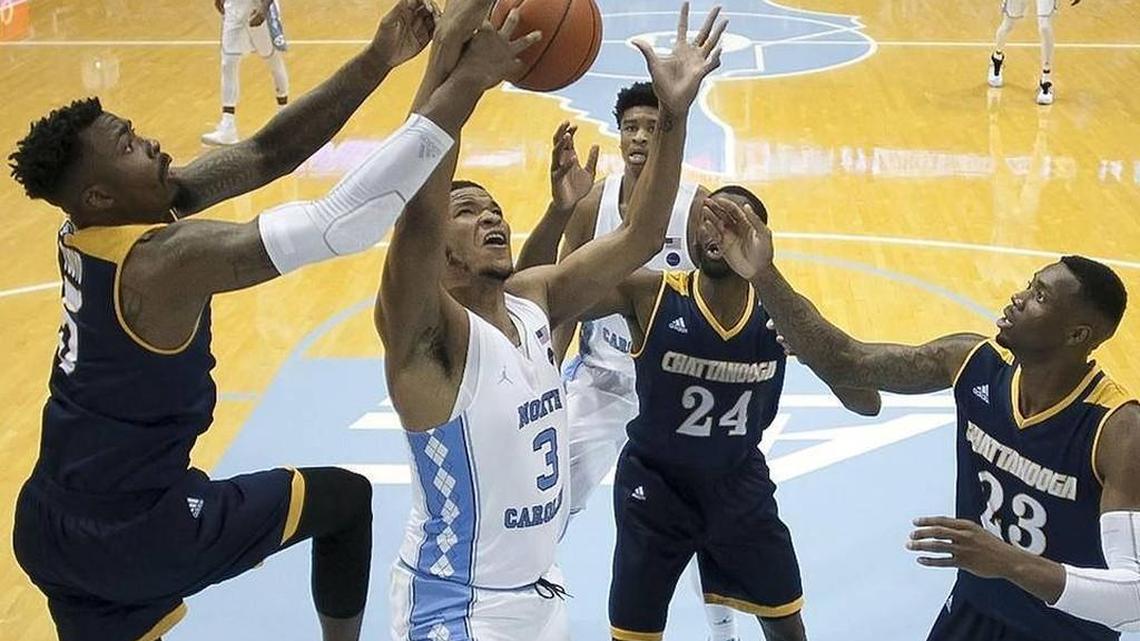 UNC senior Kennedy Meeks and the Tar Heels will have a size advantage at Hawaii on Friday night.