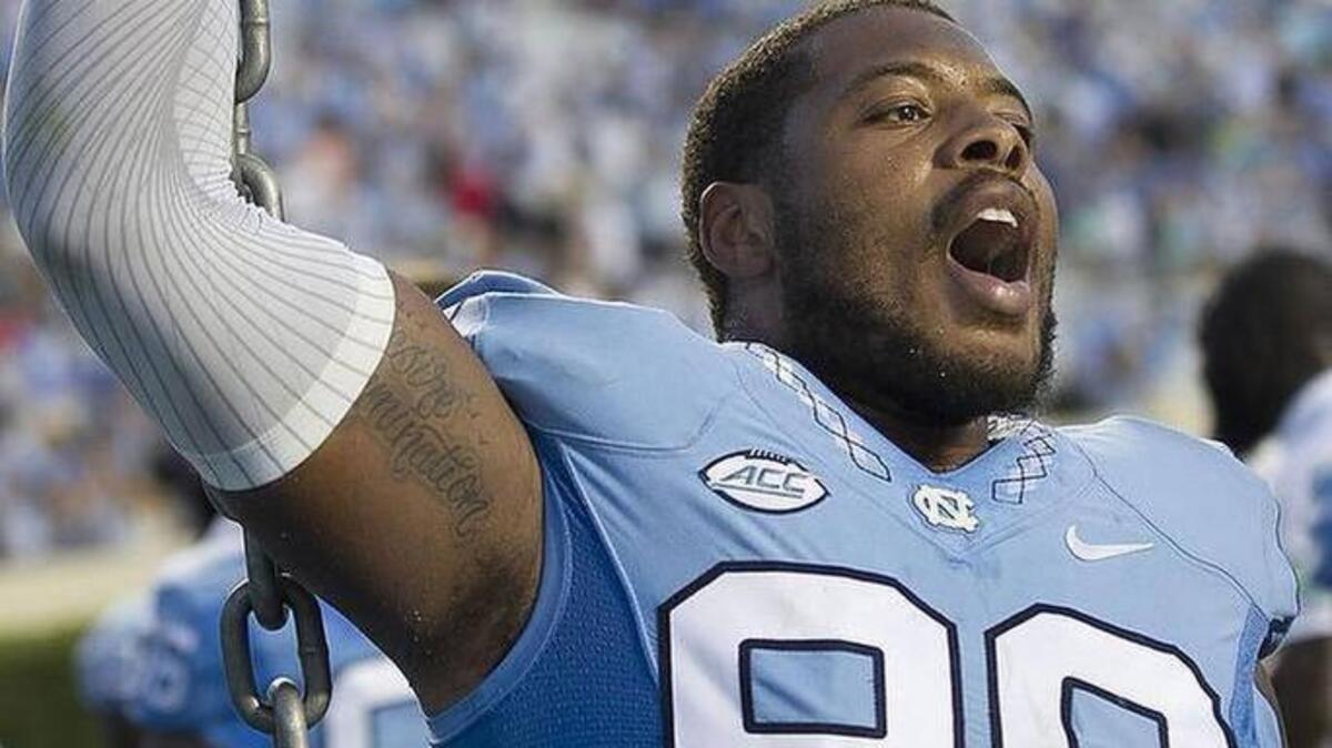 UNC defensive tackle Naz Jones and his defensive teammates were at their best in the fourth quarter on Saturday against Pittsburgh.
