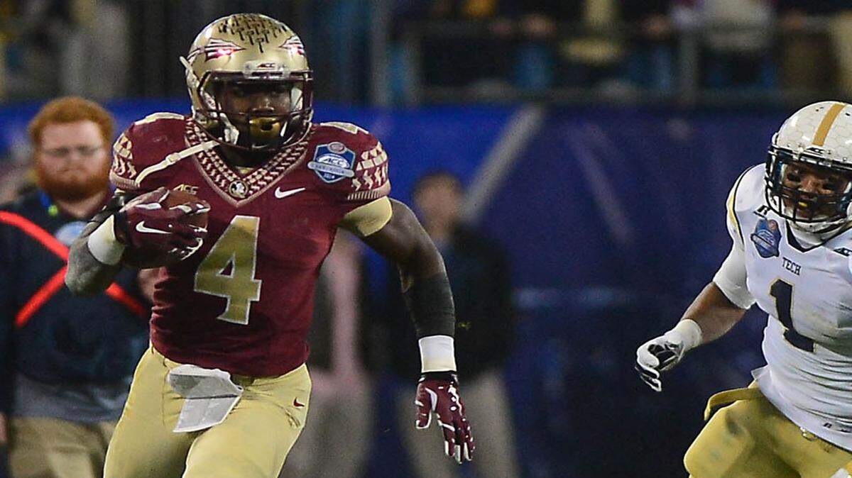 
For all of the talent Florida State is losing in the NFL draft, you could make the argument that the Seminoles are still returning their two best players in running back Dalvin Cook (4) and safety Jalen Ramsey from a 13-1 team.


