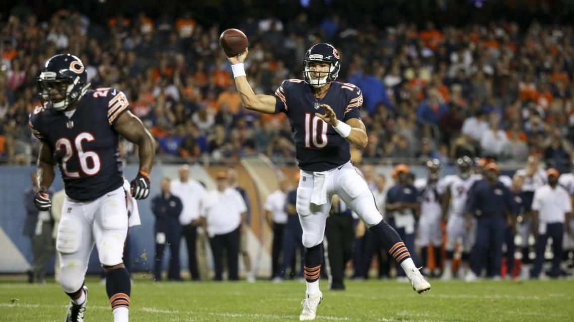 The Chicago Bears named rookie quarterback Mitch Trubisky, the former UNC star and No. 2 pick in April’s NFL Draft, their new starter on Monday.