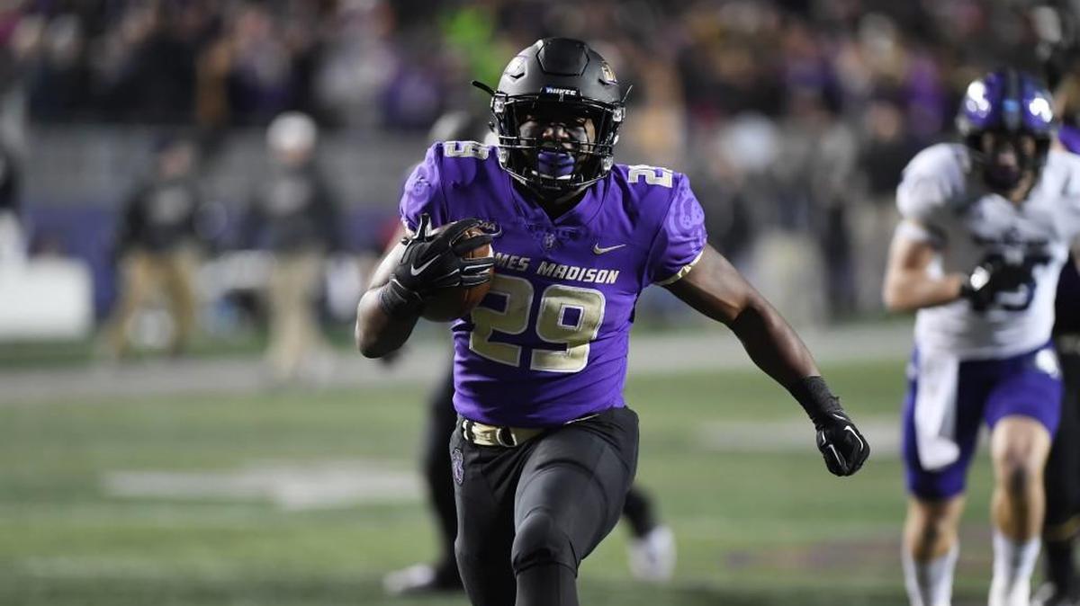Marcus Marshall rushed for 128 yards on 14 carries with two touchdowns as the Dukes defeated Weber State 31-28 in the quarterfinals of the FCS playoffs.