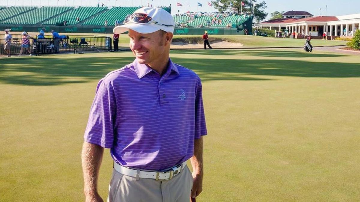 Kelly Mitchum at the US Open in Pinehurst 2014.