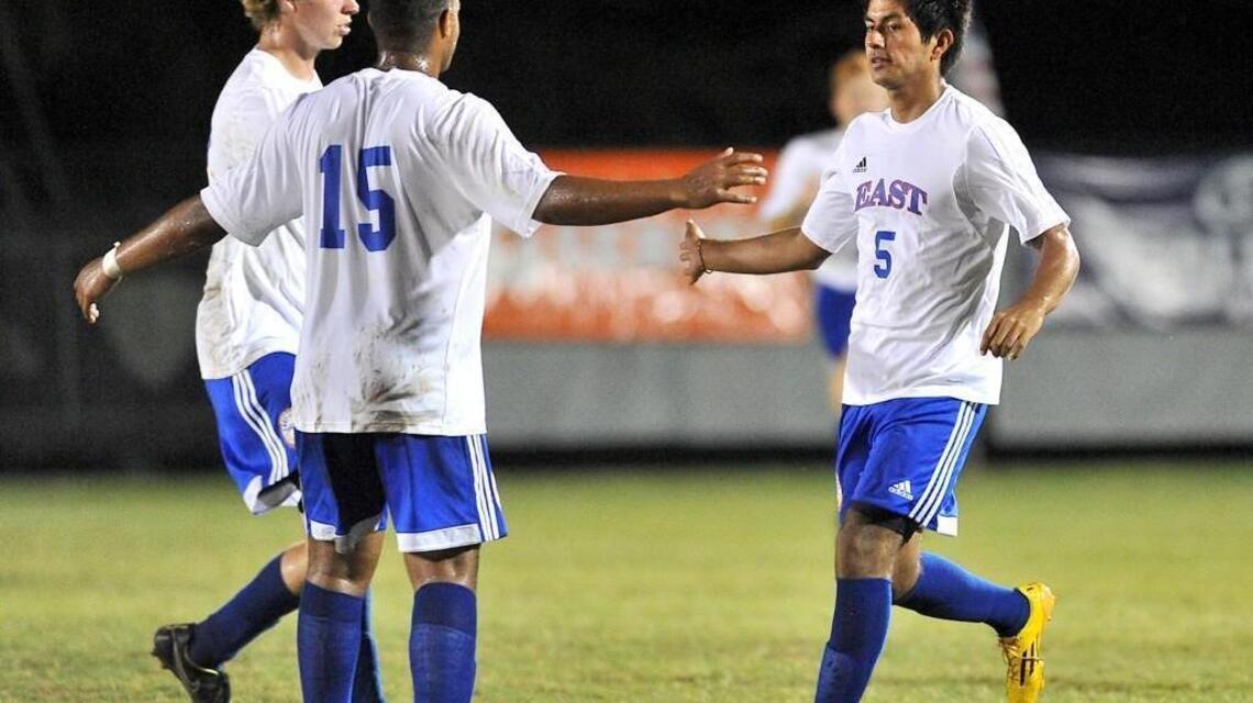 East boys’ and girls’ soccer teams sweep West in NC Coaches All-Star games