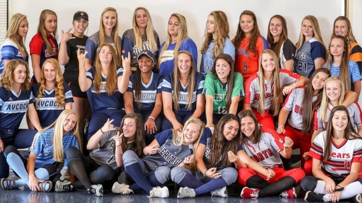 The News & Observer's All Metro Spring softball team portraits on Monday, June 18, 2018.