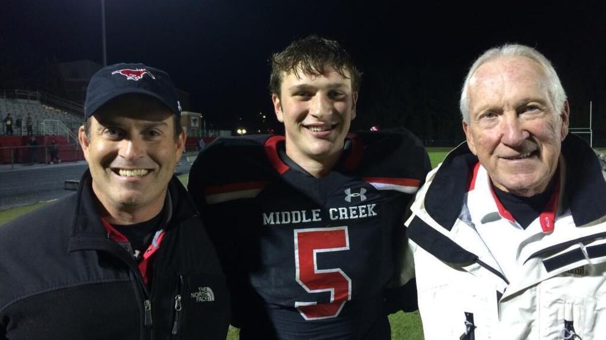 From left to right: Adam Cheyunski, Connor Cheyunski and Jim Cheyunski.