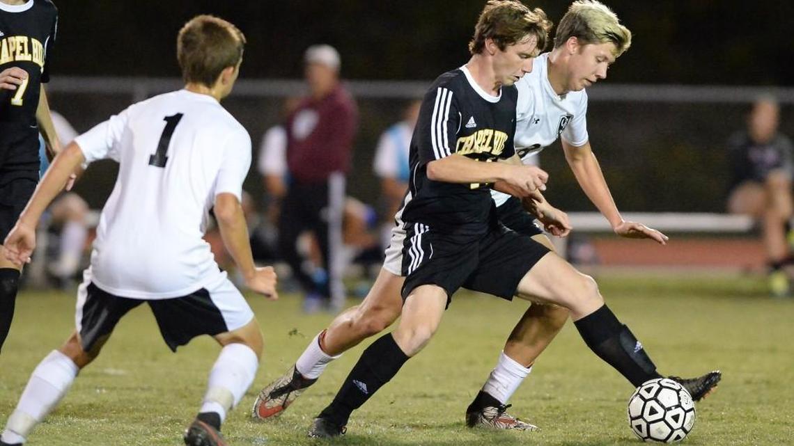 Chapel Hill’s Matt Arnold, center, returns as one of the leaders of the Tigers.