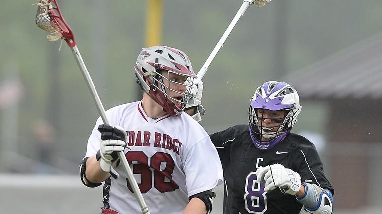 Photo Gallery: Carrboro at Cedar Ridge boys lacrosse - May 12, 2017