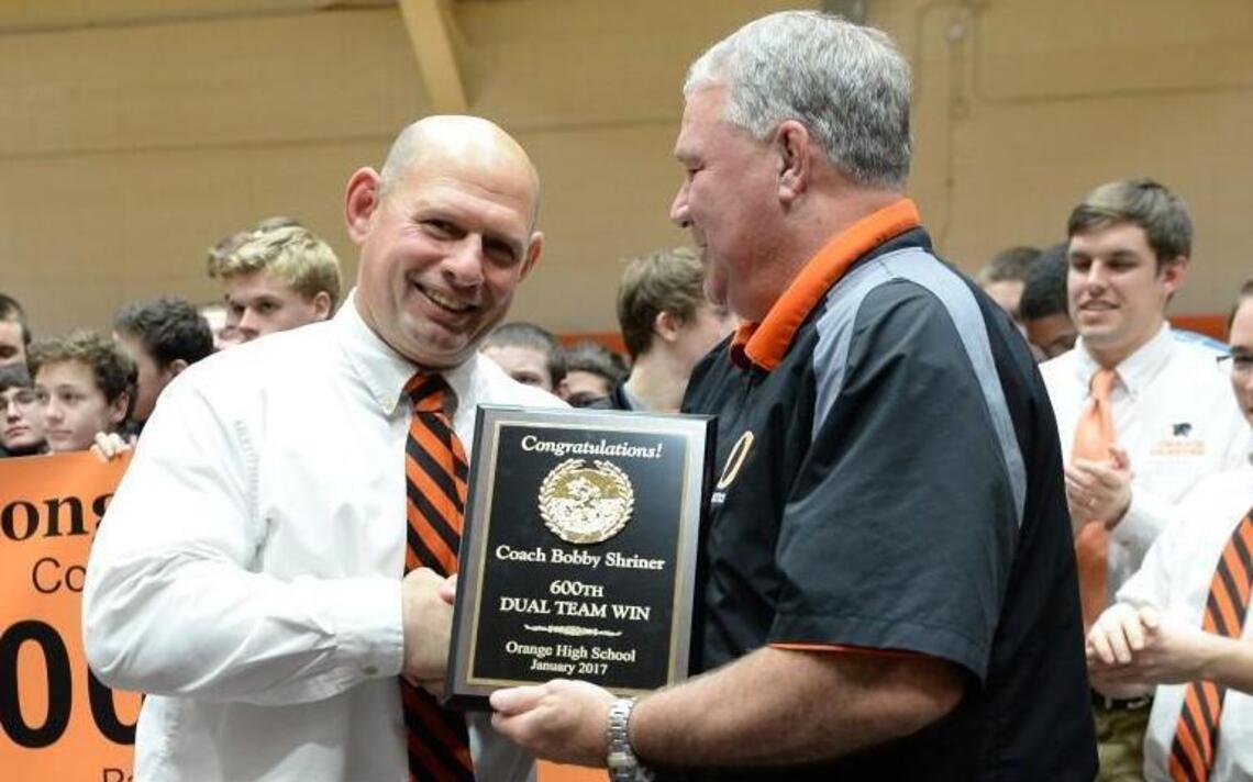 Orange wrestling coach Bobby Shriner retires