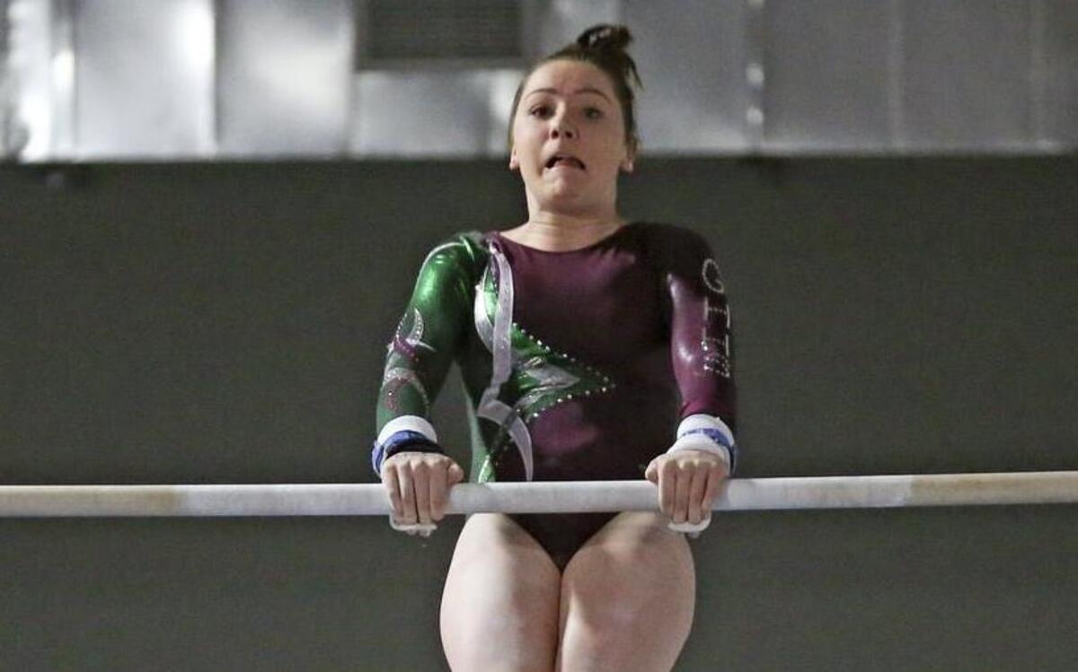 Green Hope’s Samantha Murphey finished 14th in the SWAC conference championship. Coverage from the high school gymnastics meet with teams from the Greater Neuse River, Southwestern Wake, and Cap-8 held in Fuquay-Varina, N.C. on Friday, January 15, 2016.