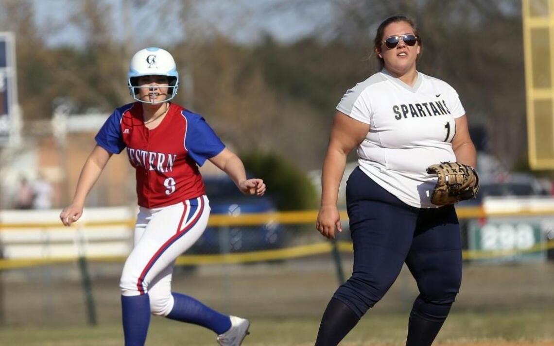 Western Harnett softball cruises by Smithfield-Selma