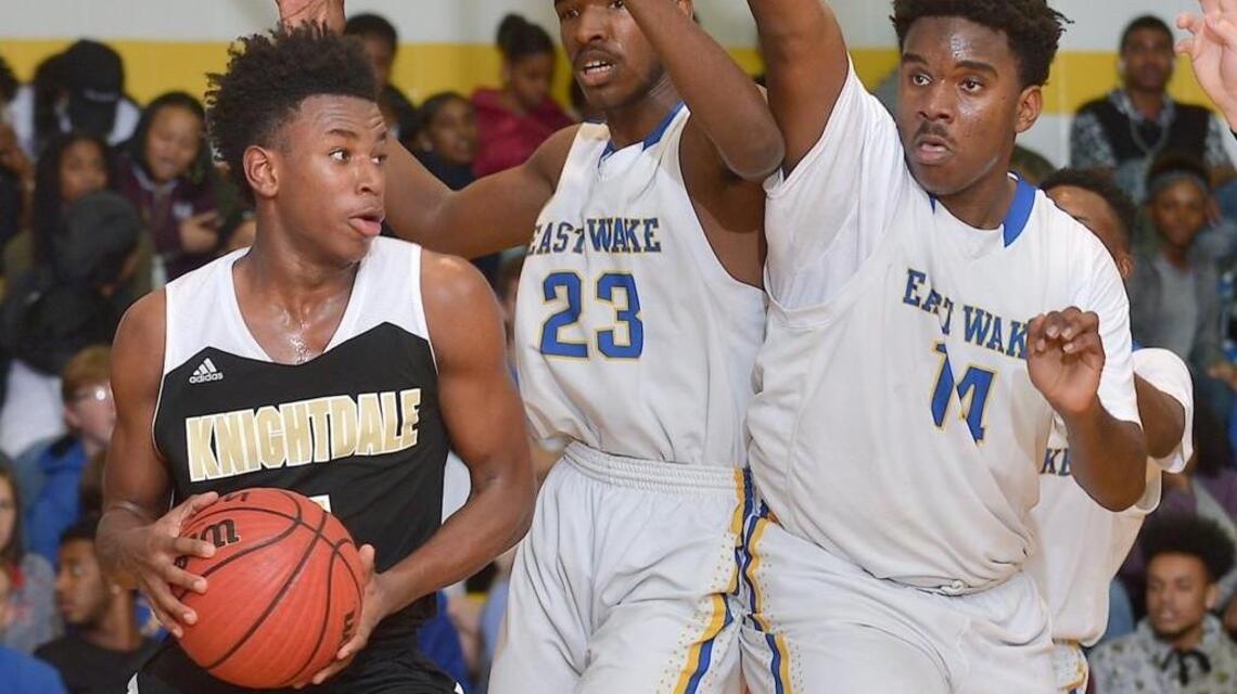 Knightdale basketball teams sweep rival East Wake boys, girls