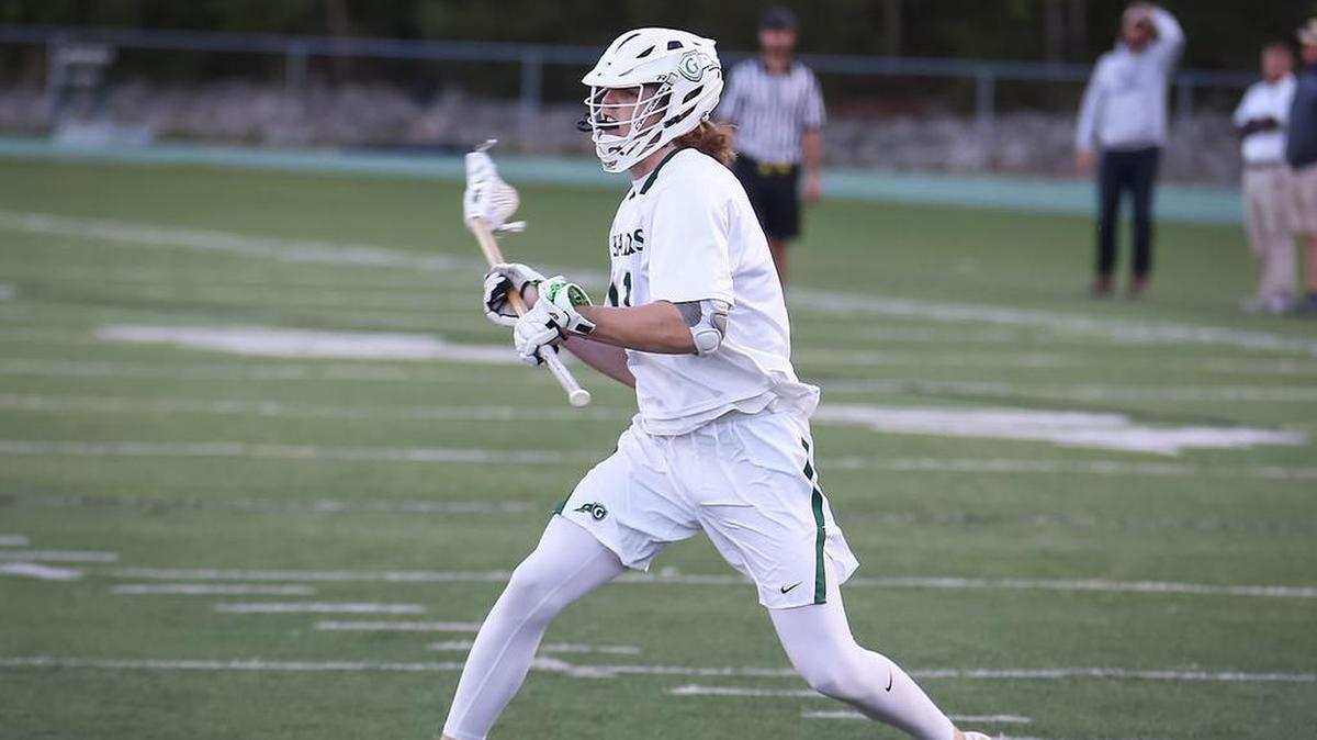 The Broughton Capitals visited the Cardinal Gibbons Crusaders in a high school boys lacrosse game on Friday, April 20, 2018.