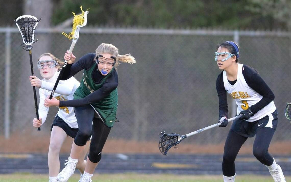 Cardinal Gibbons girls lacrosse blows by Chapel Hill