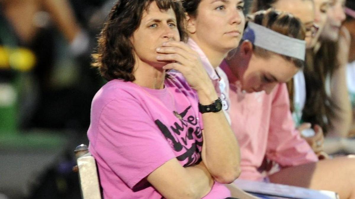 Cary High School soccer coach Laura Kerrigan reacts to a play in this 2016 file photo. Kerrigan is among the Wake County teachers who renewed their certification from the National Board for Professional Teaching Standards.