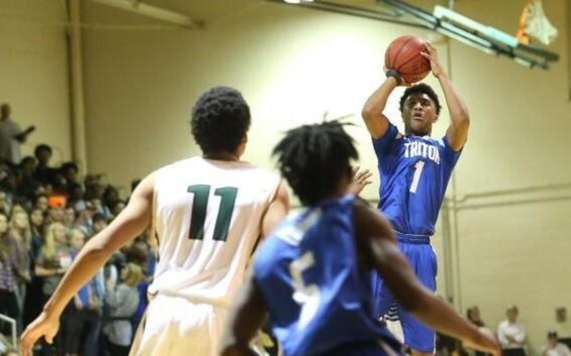 Triton sweeps rival South Johnston boys and girls basketball