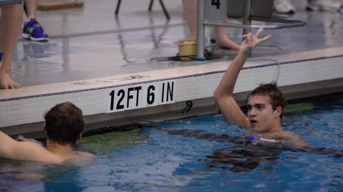 Broughton’s Jack Messenger wants to win for retiring swimming coach Richard Dubois