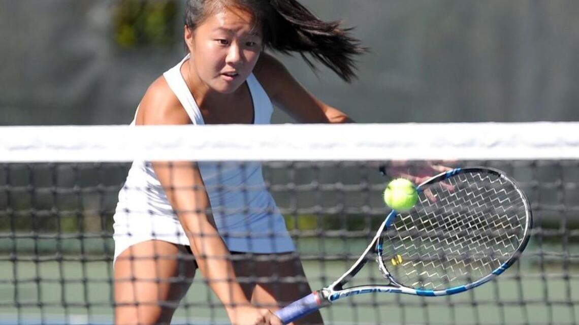 Panther Creek’s Cyr singles champ, Green Hope duo takes doubles in Southwest Wake girls tennis championships