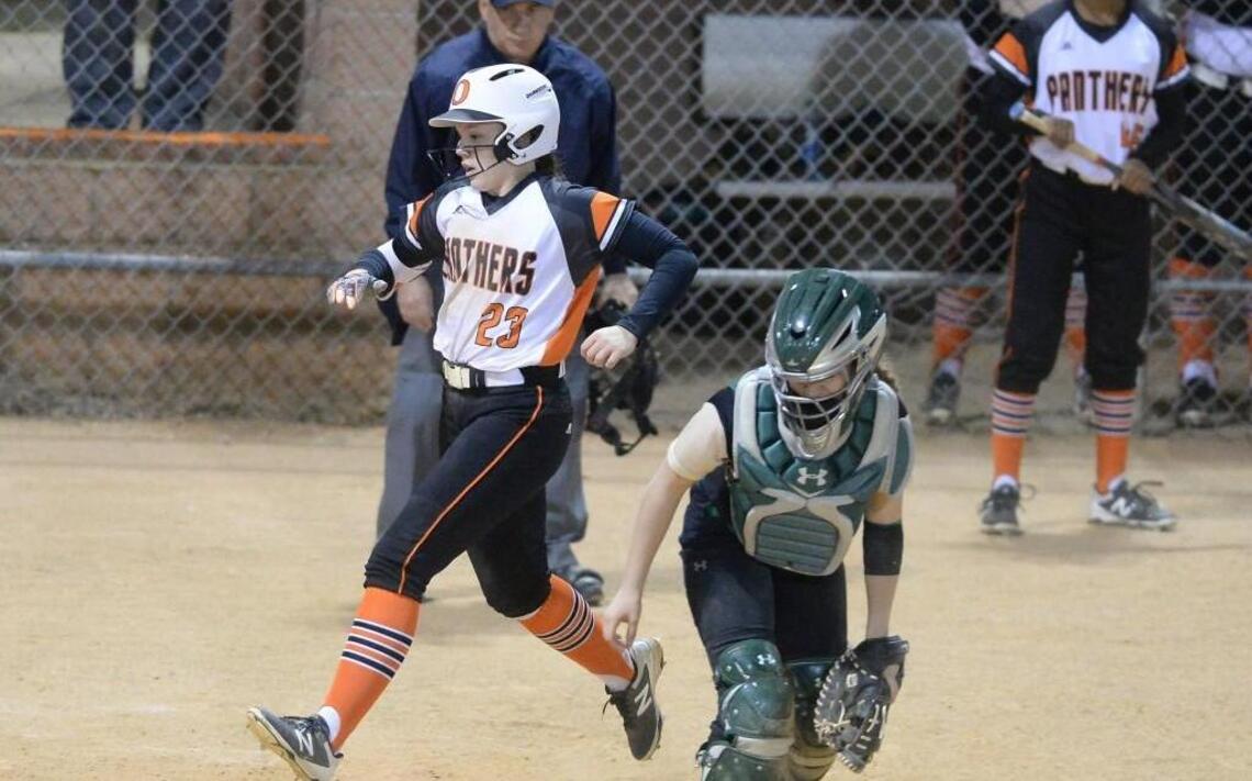 Orange softball trounces Cardinal Gibbons