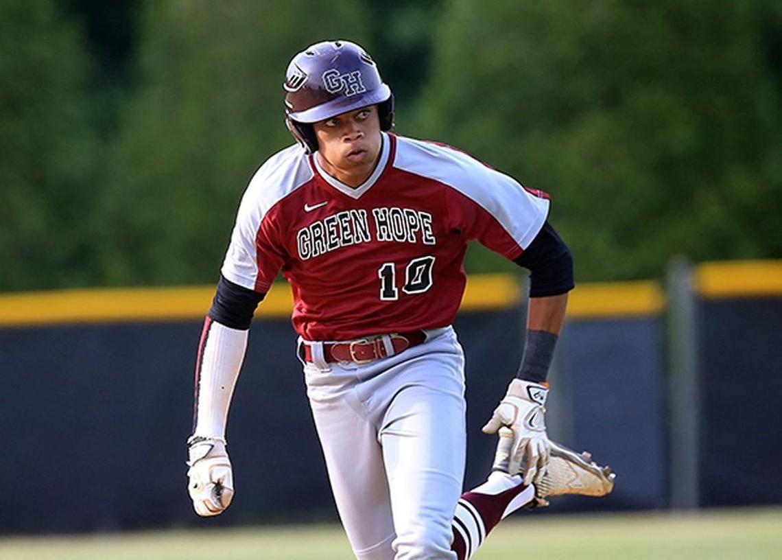 Former Blythewood standout Jordyn Adams was taken in the first round of the Major League Baseball Draft on Monday, June 4, 2018.