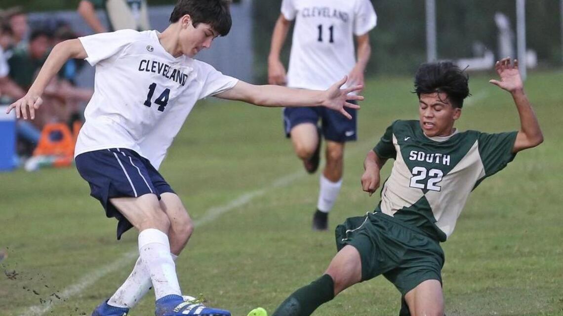 Cleveland soccer makes most of its chance, edges South Johnston