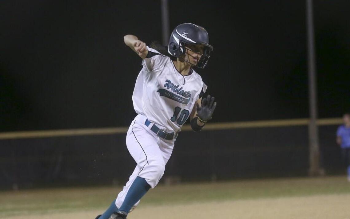 West Johnston’s Nadia Blevins keeps softball team energized