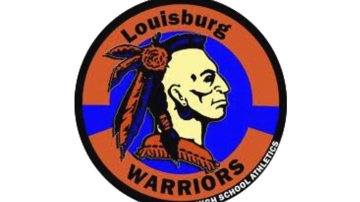 Louisburg Warriors logo.
